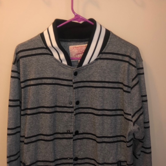 Striped Light Jacket Varsity type - Picture 1 of 5